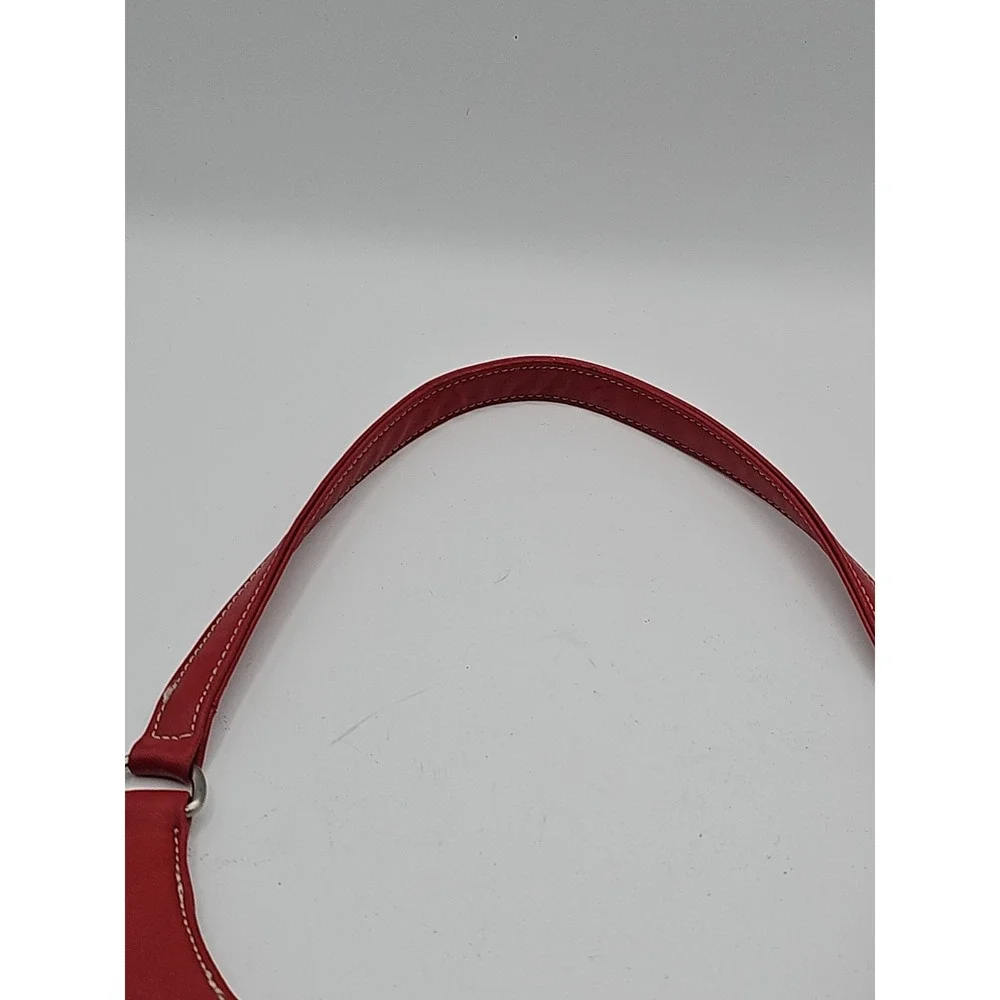 Guess red faux